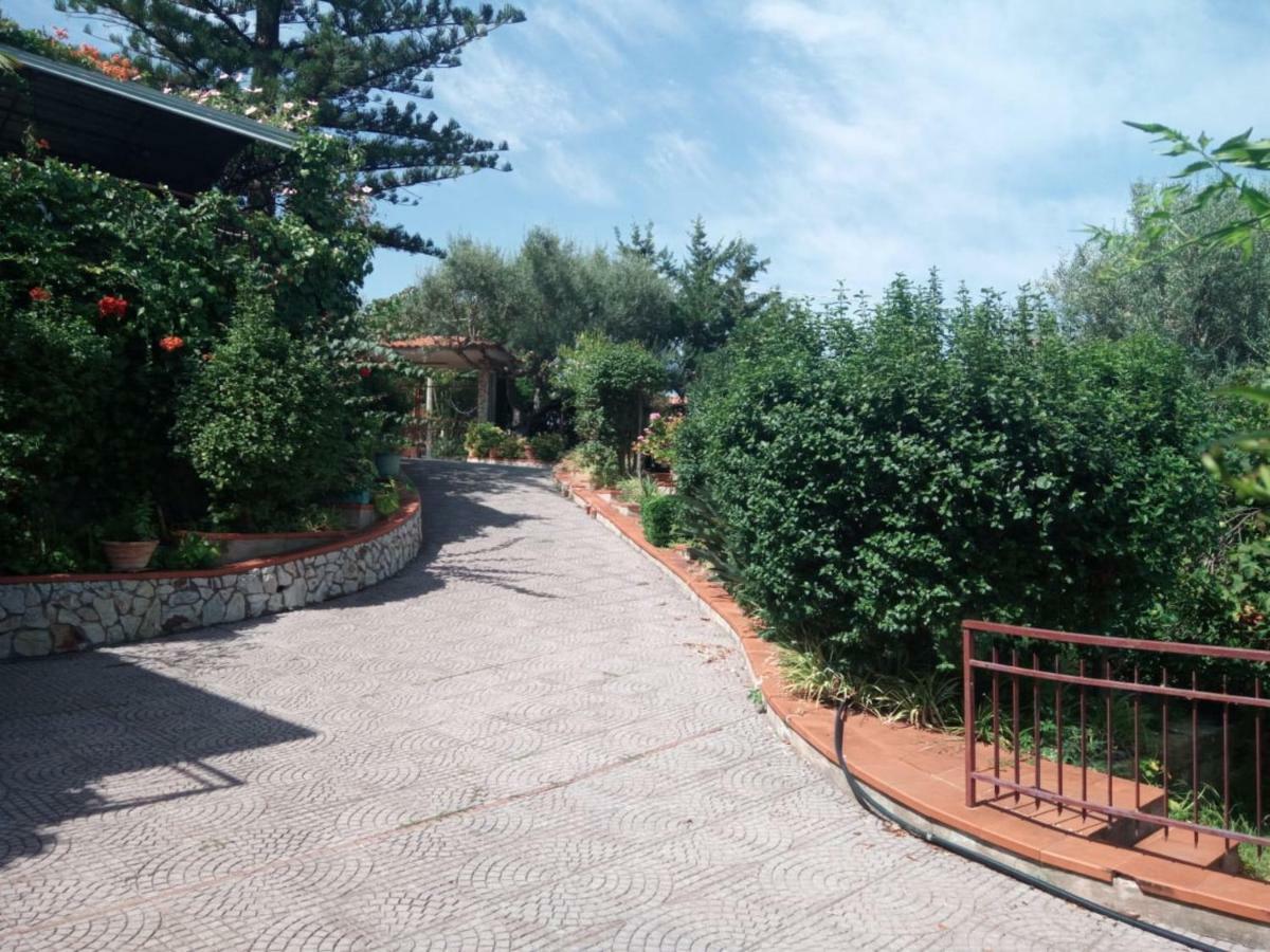Stanza In Villa Con Giardino Vista Mare Cefalù Buitenkant foto